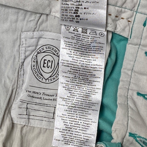 Ben Sherman men’s ECI Shorts - Picture 7 of 11